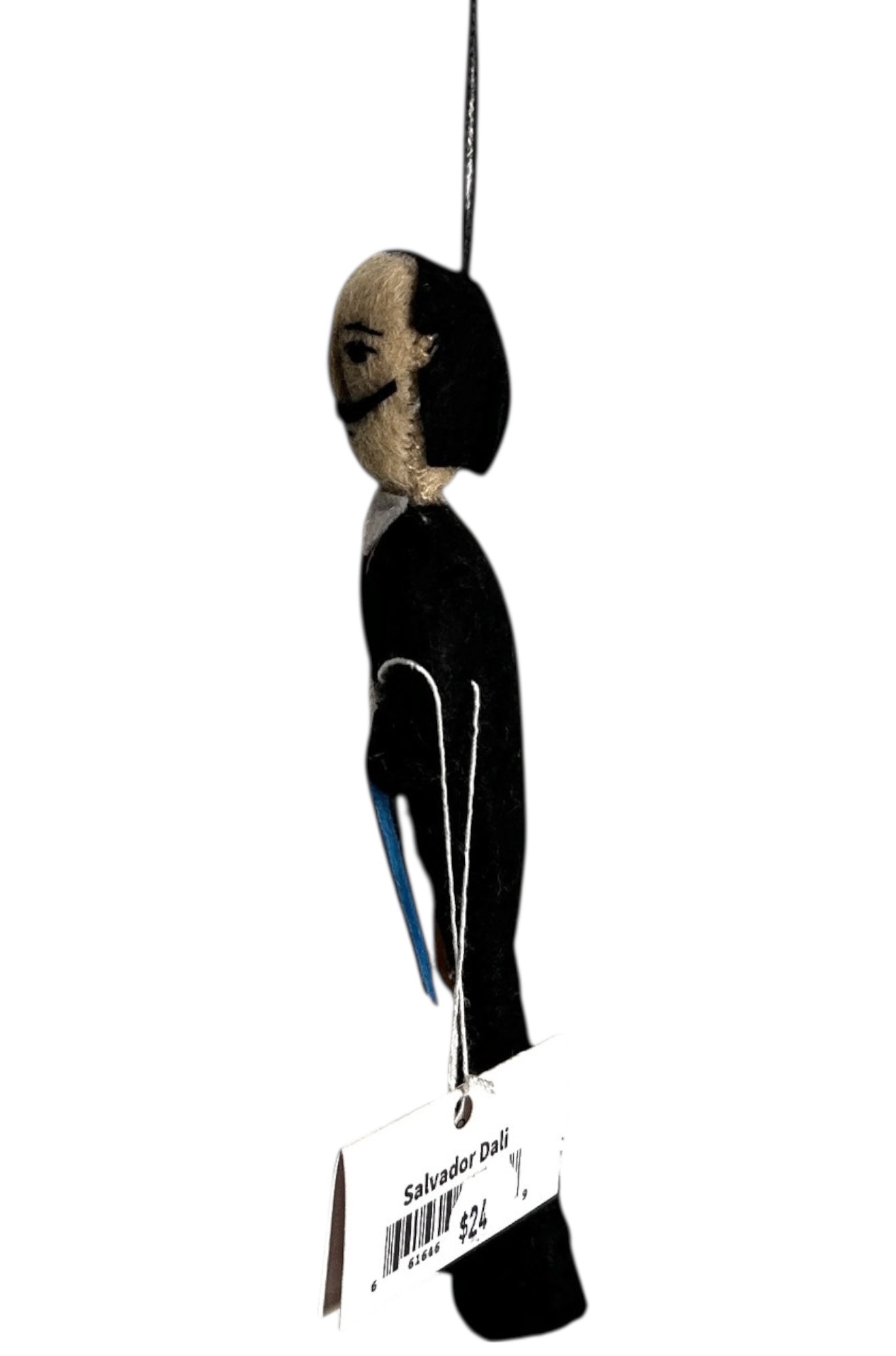 Salvador Dalí Felt Ornament