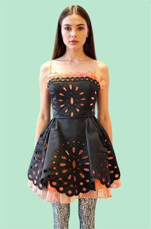 Vintage - Betsey Johnson - Embroidered & Cutout Dress Thirteen Vintage Vintage - Betsey Johnson - Embroidered & Cutout Dress Thirteen Vintage