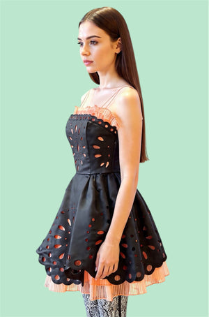 Vintage - Betsey Johnson - Embroidered & Cutout Dress Thirteen Vintage Vintage - Betsey Johnson - Embroidered & Cutout Dress Thirteen Vintage