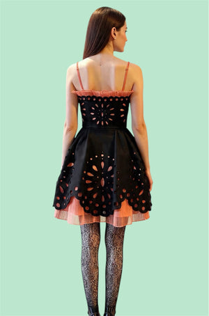 Vintage - Betsey Johnson - Embroidered & Cutout Dress Thirteen Vintage Vintage - Betsey Johnson - Embroidered & Cutout Dress Thirteen Vintage