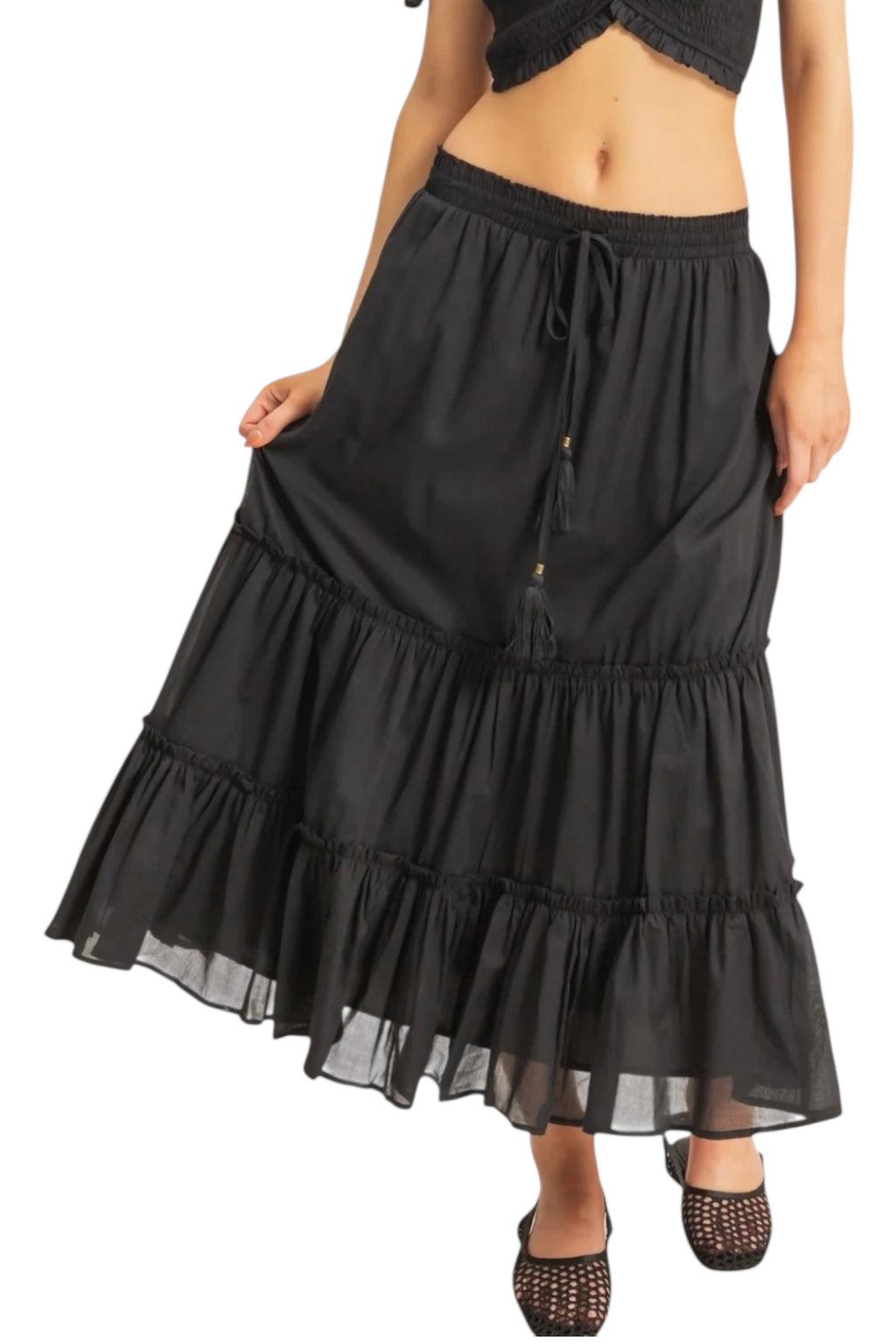 Maya In Full Swing Midi Skirt