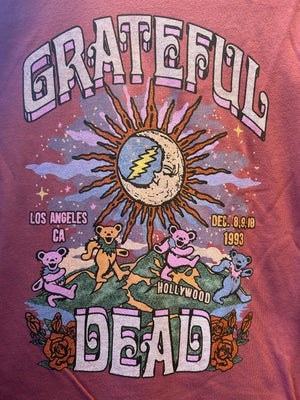 Junk Food Clothing  - Grateful Dead 1993 Los Angeles Tour Tee