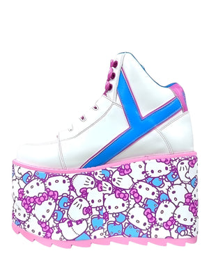 Hello Kitty x YRU - Qozmo Kawaii Hello Kitty Platform Sneakers