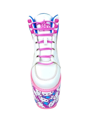 Hello Kitty x YRU - Qozmo Kawaii Hello Kitty Platform Sneakers