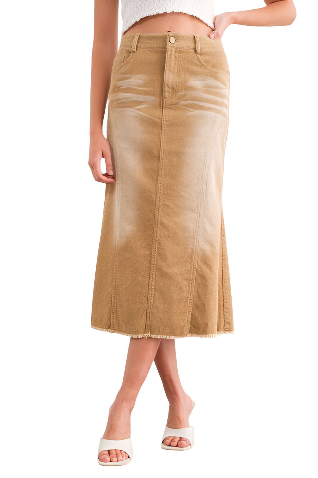 Mindie Corduroy Skirt