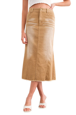 Mindie Corduroy Skirt