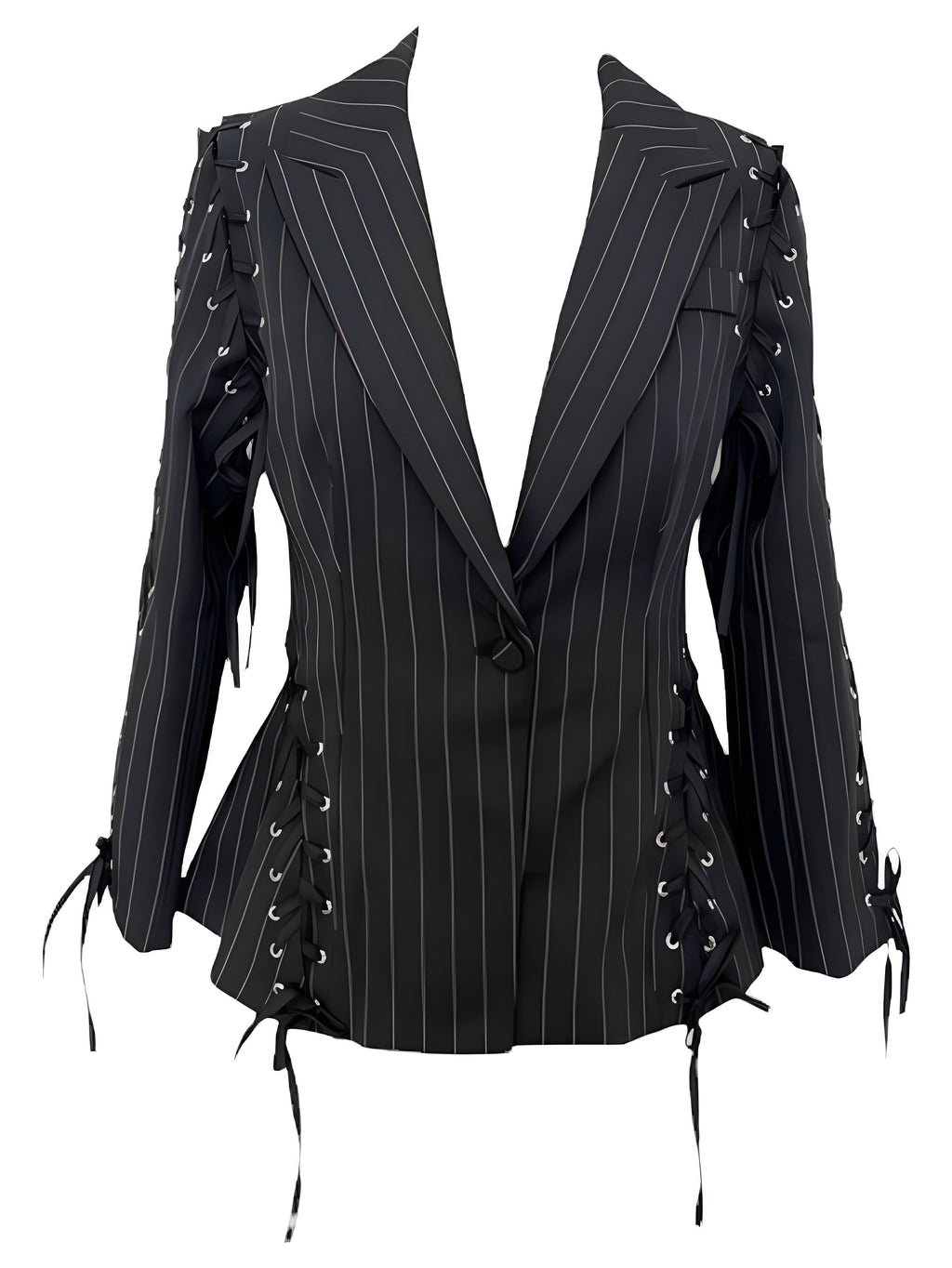 Kimberly Lace-Up Blazer