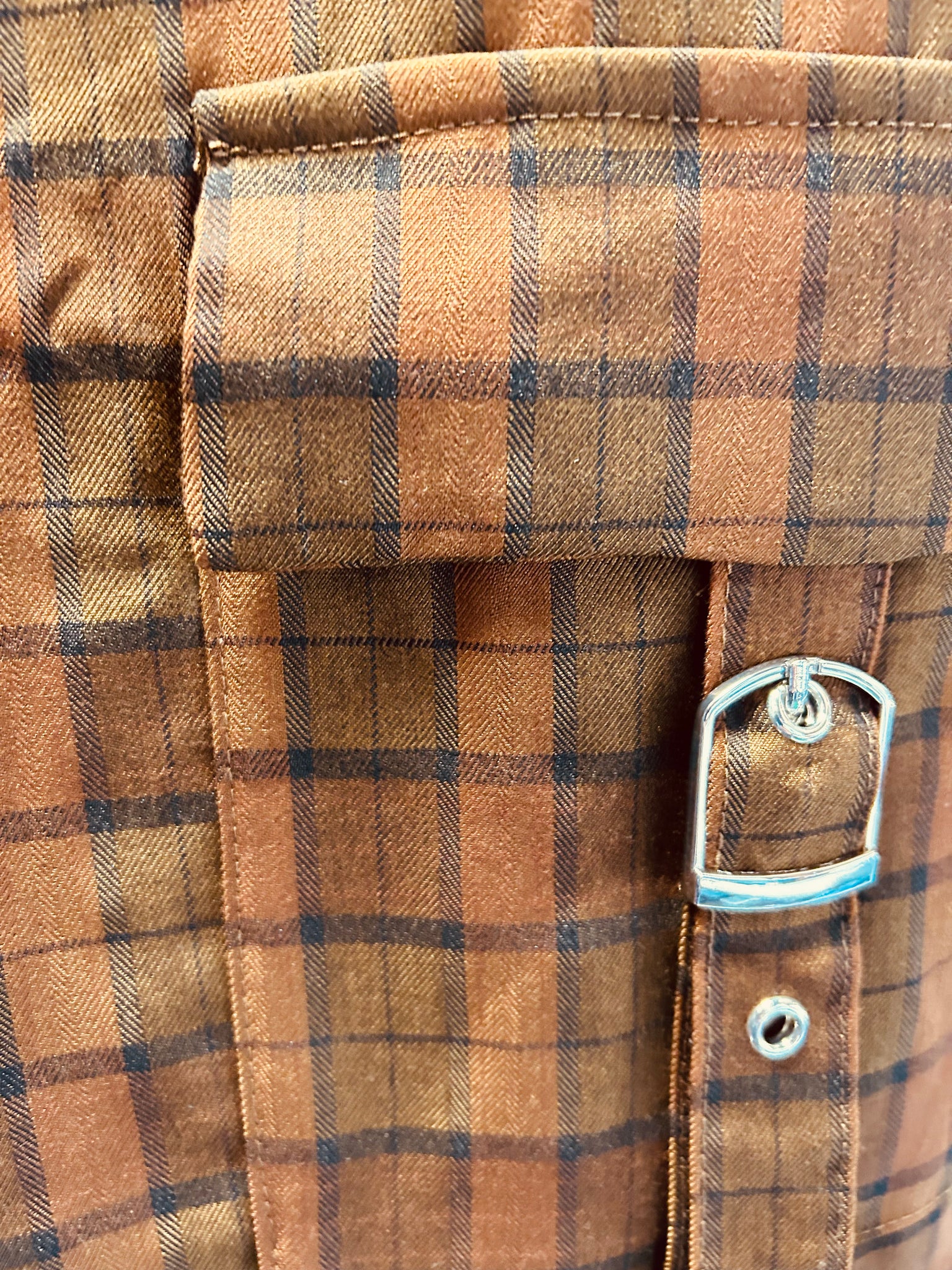 The Ragged Priest - Blake Check Flare Trouser