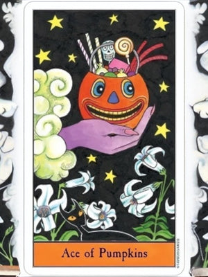 The Halloween Tarot Deck & Book Set