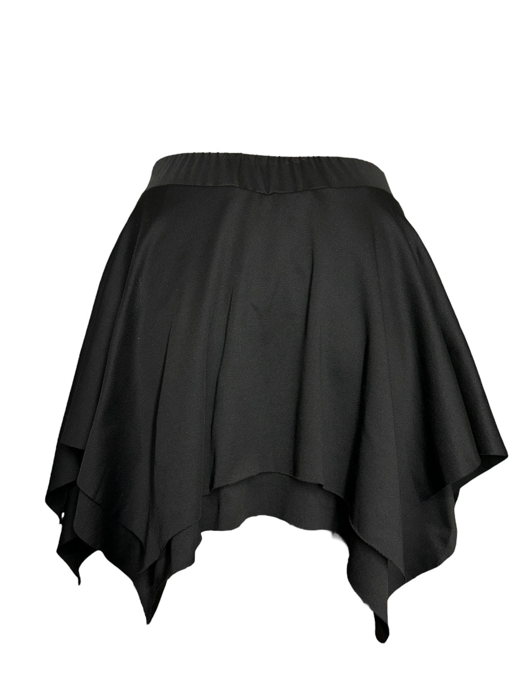 Lilith Asymmetric Double Layered Mini Skort