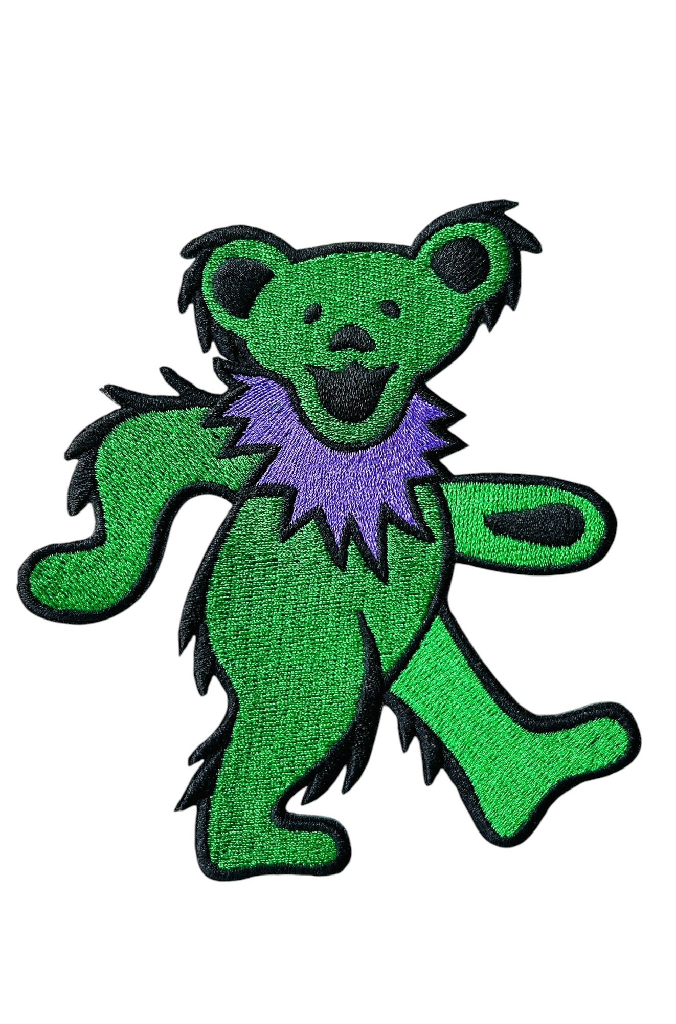 Grateful Dead Dancing Bear Embroidery Patch Official Licensed
