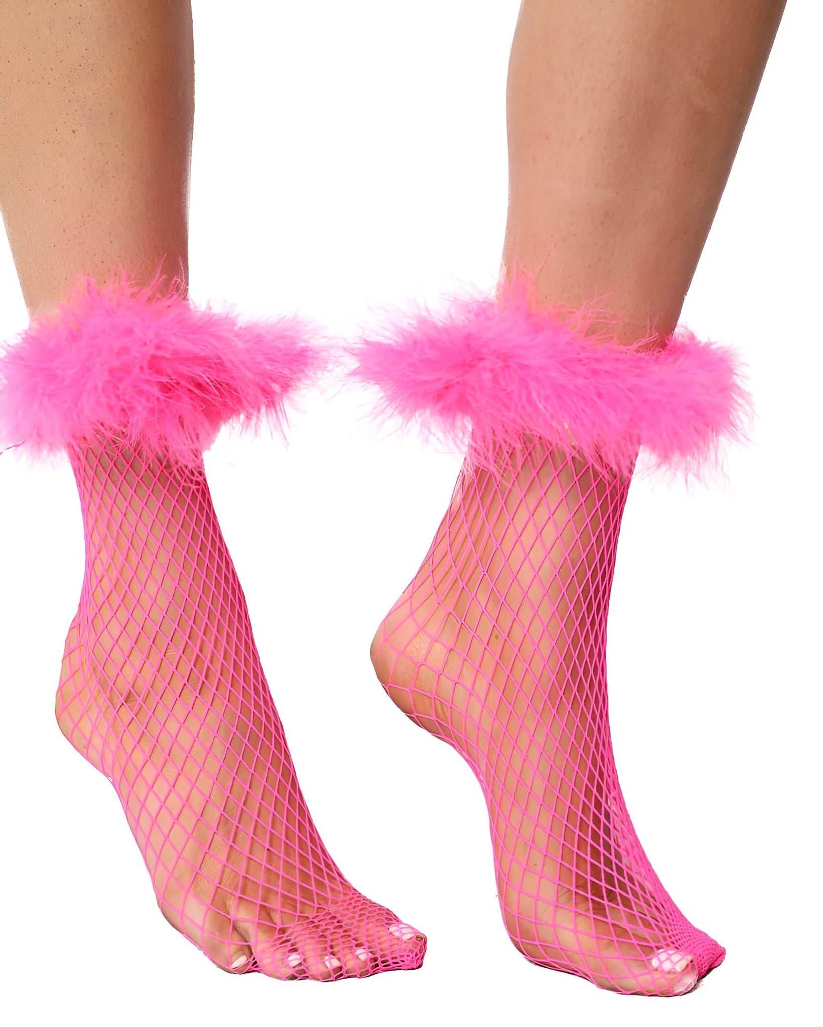 Lili Fury Fishnet Anklet Socks