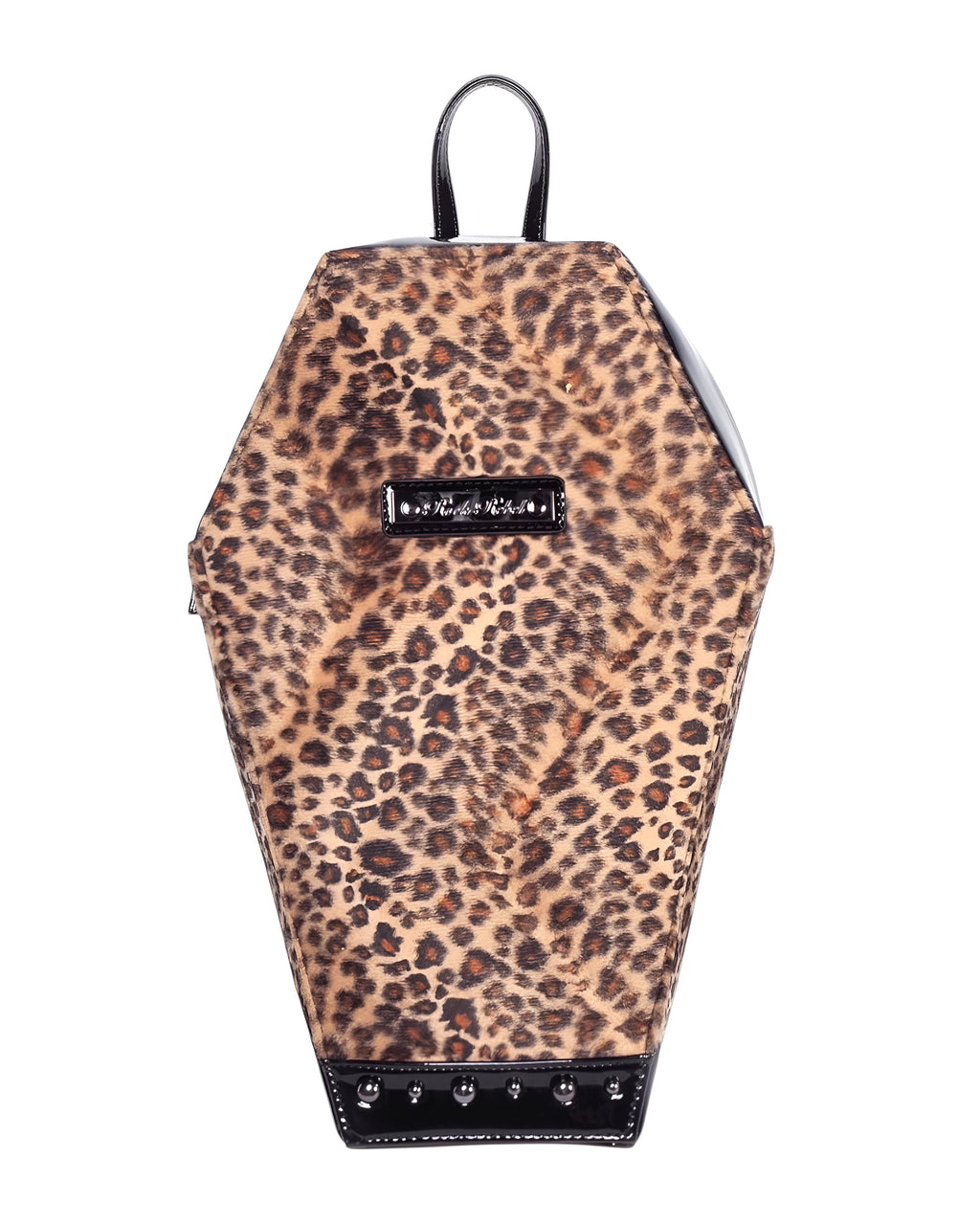 Rock Rebel - Leopard Coffin Backpack