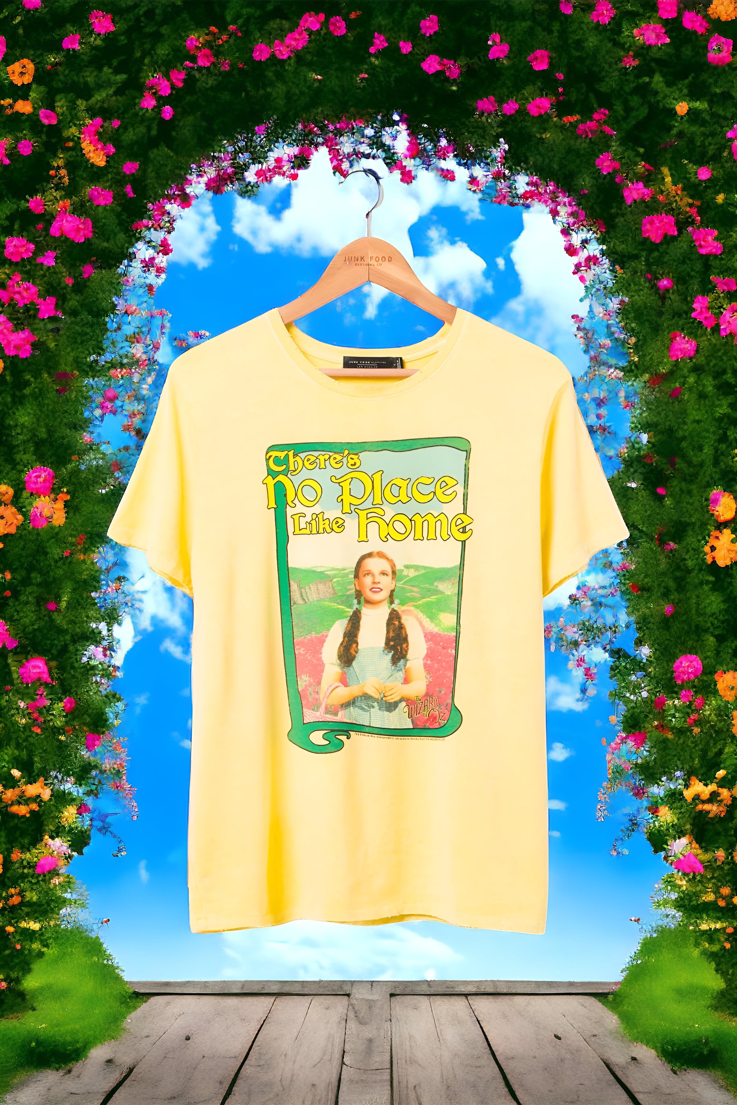 Junk Food Clothing - WIZARD OF OZ DORTHY VINTAGE TEE – Thirteen Vintage