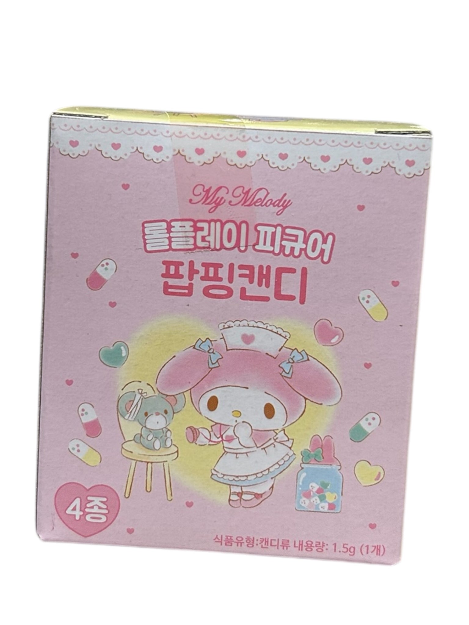 Sanrio My Melody Roll Play Figure Blind Box With Popping Candy