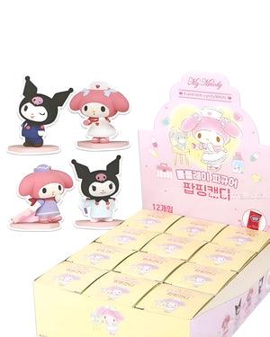 Sanrio My Melody Roll Play Figure Blind Box With Popping Candy