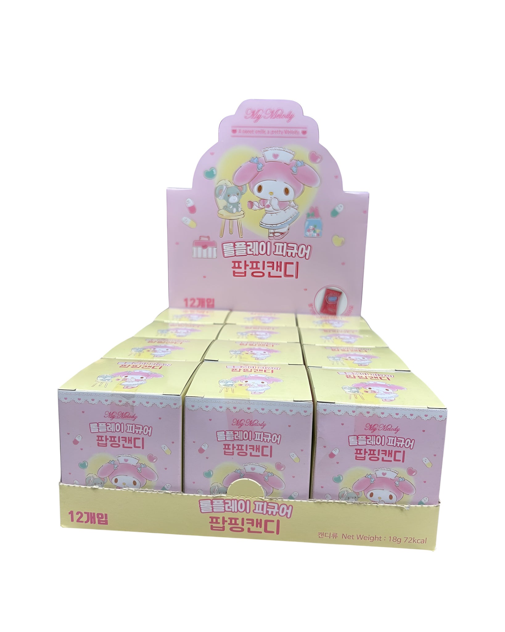 Sanrio My Melody Roll Play Figure Blind Box With Popping Candy