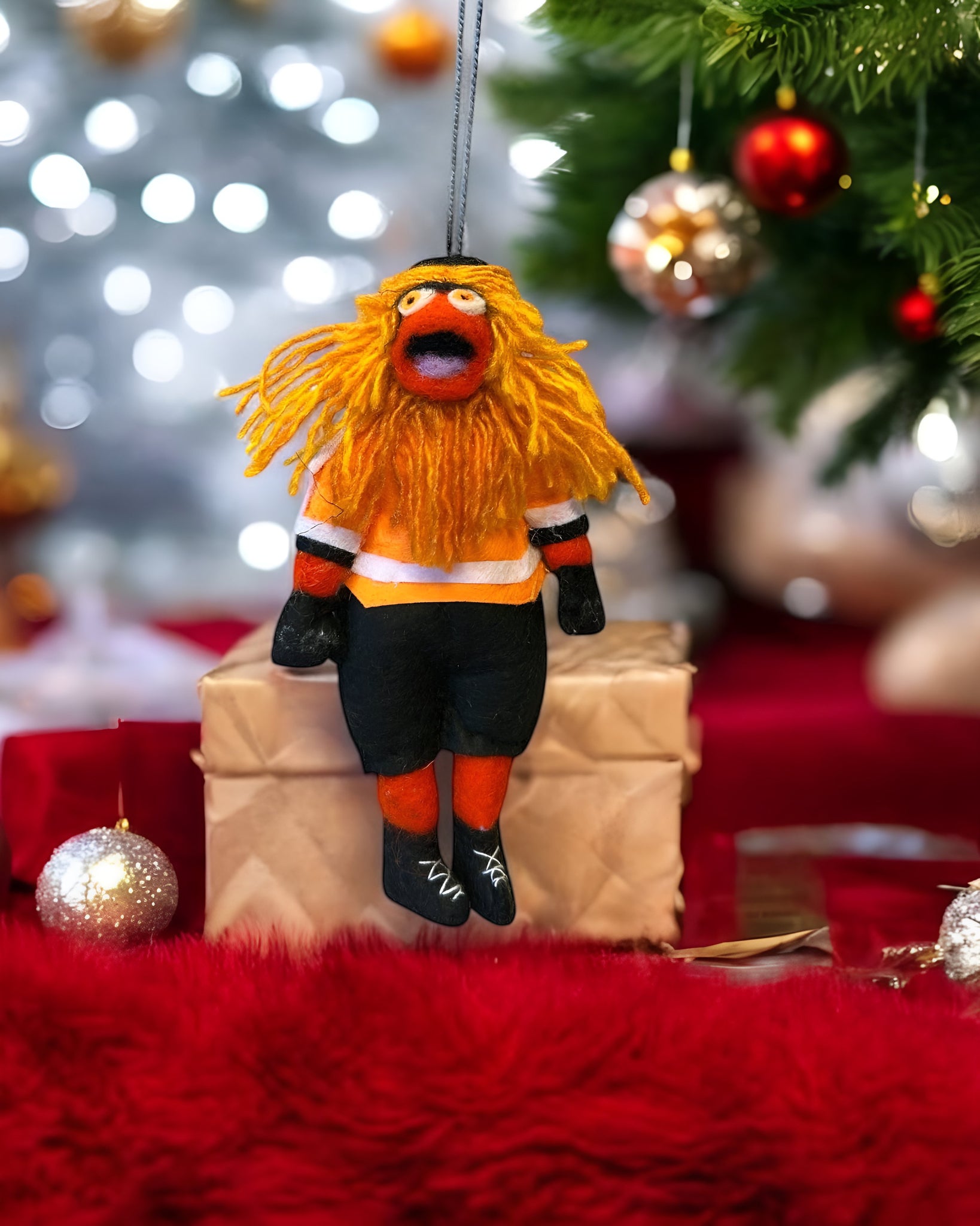 Felt Gritty Ornament