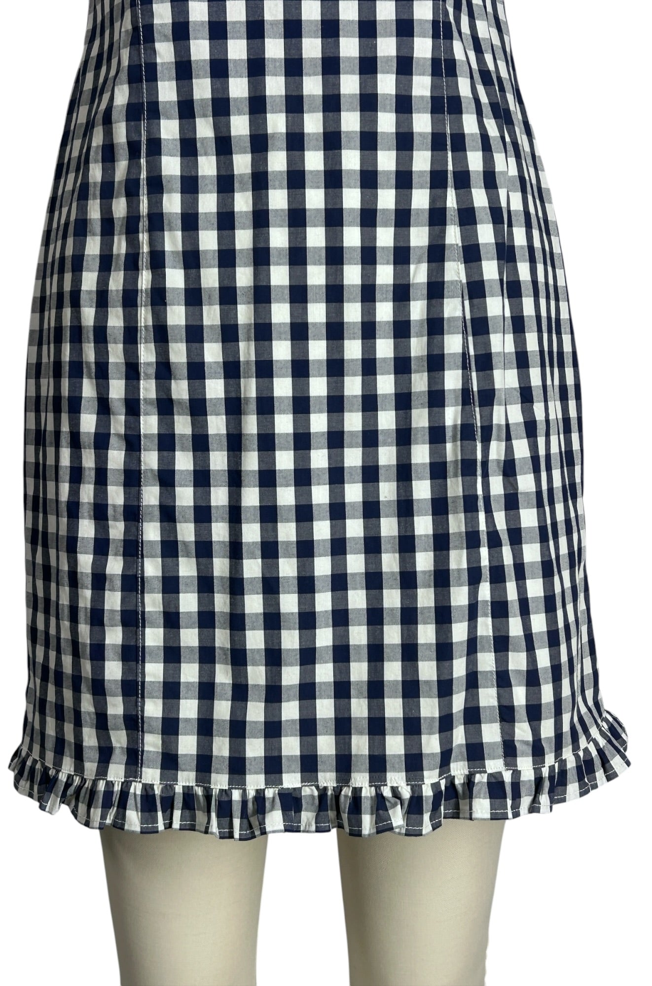 J.Crew Gingham Dress | Ruffle Straps, Smocked Back | Size 0 Thirteen Vintage J.Crew Gingham Dress | Ruffle Straps, Smocked Back | Size 0 Thirteen Vintage