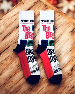 The Beatles - " A Hard day's Night " Socks