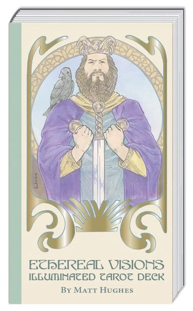 Ethereal Visions: Illuminated Tarot Deck