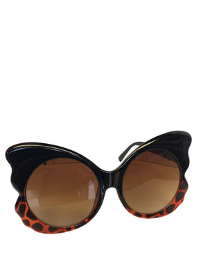 Lulu Oversized Butterfly Frame Sunglasses