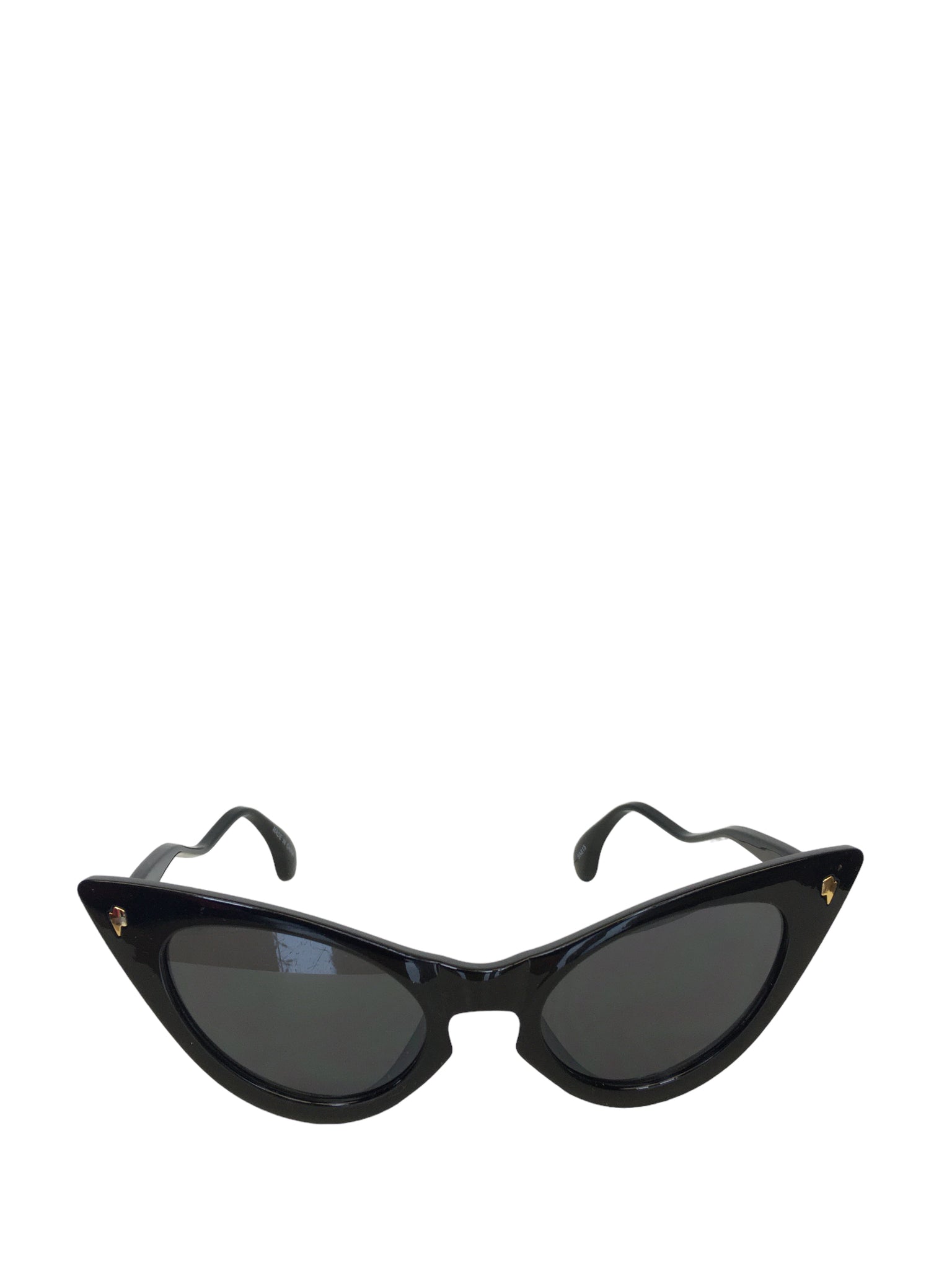Rebecca Cat-Eye Curve temple Sunglasses