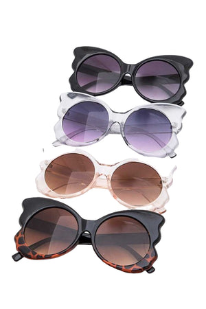 Lulu Oversized Butterfly Frame Sunglasses