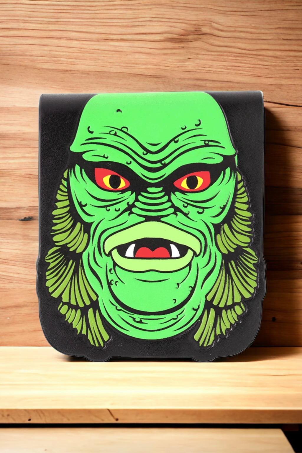Rock Rebel - Creature Head Bi-fold Vegan Leather Wallet