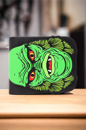 Rock Rebel - Creature Head Bi-fold Vegan Leather Wallet