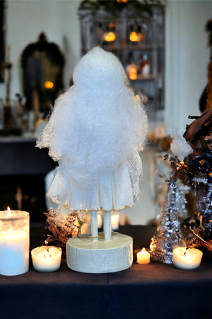 Bethany Lowe Designs - Ghostie Girl With Candelabra