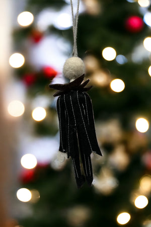 Jack Skellington Felt Ornament