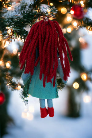 Sally Felt Ornament