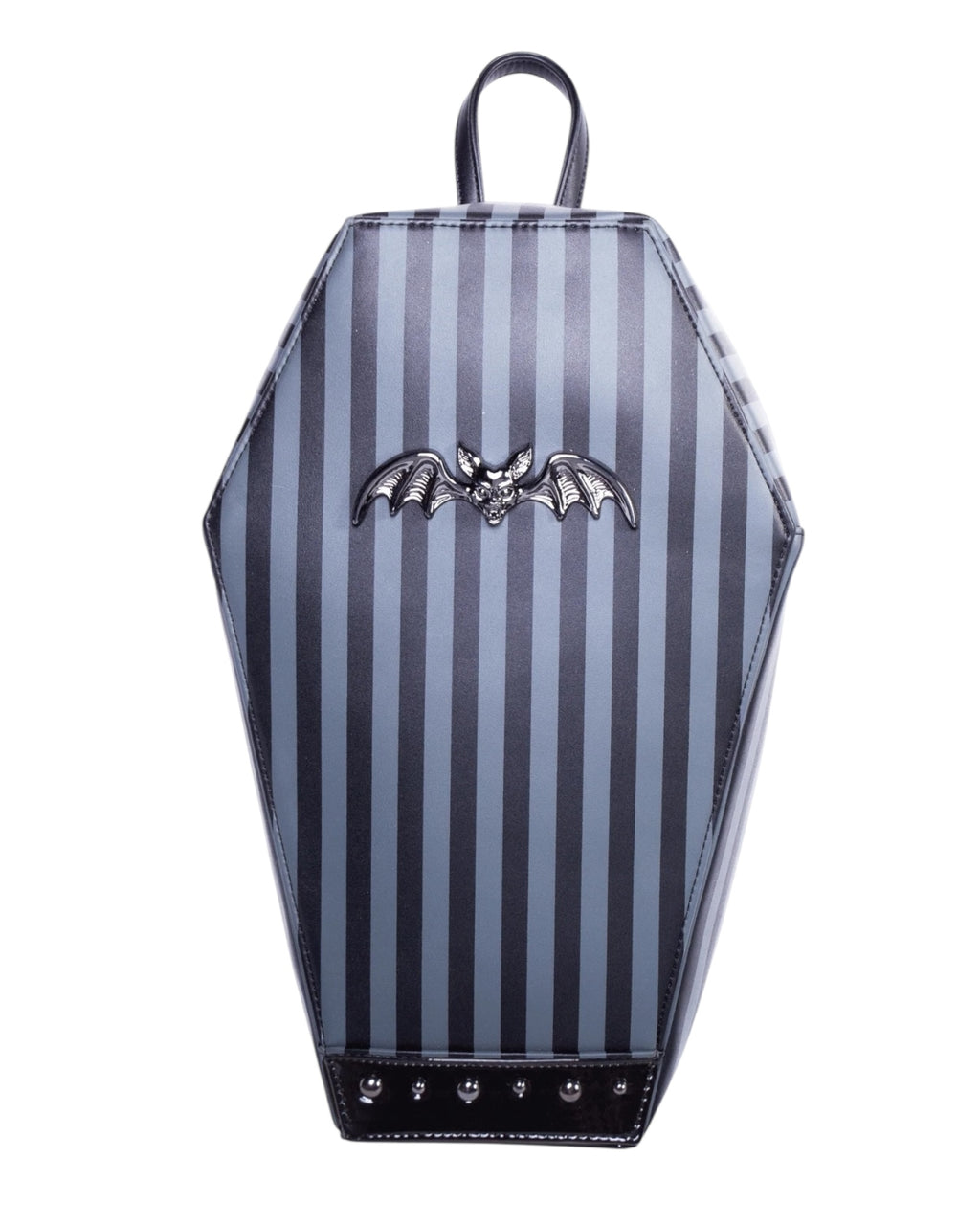 Rock Rebel - Striped Coffin Backpack