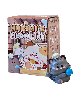 Hakimi's Meow Life Cat Figurine Blind BOX