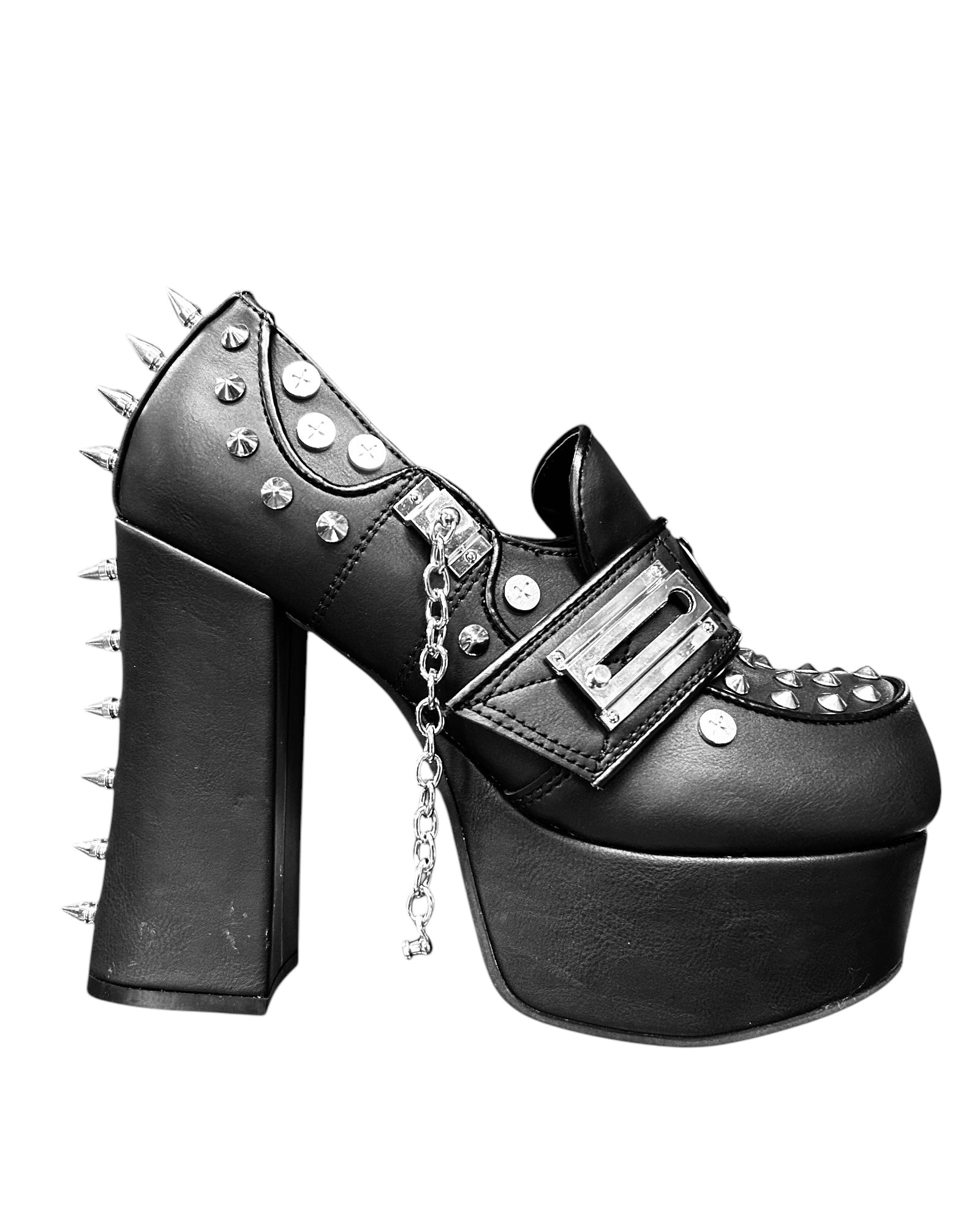 Demonia Cult - CHARADE-32 Platform Loafer