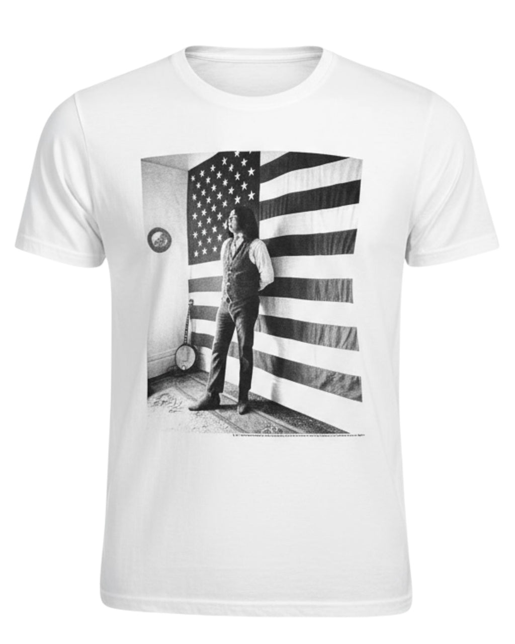 Jerry Garcia Photo Print Unisex Tee