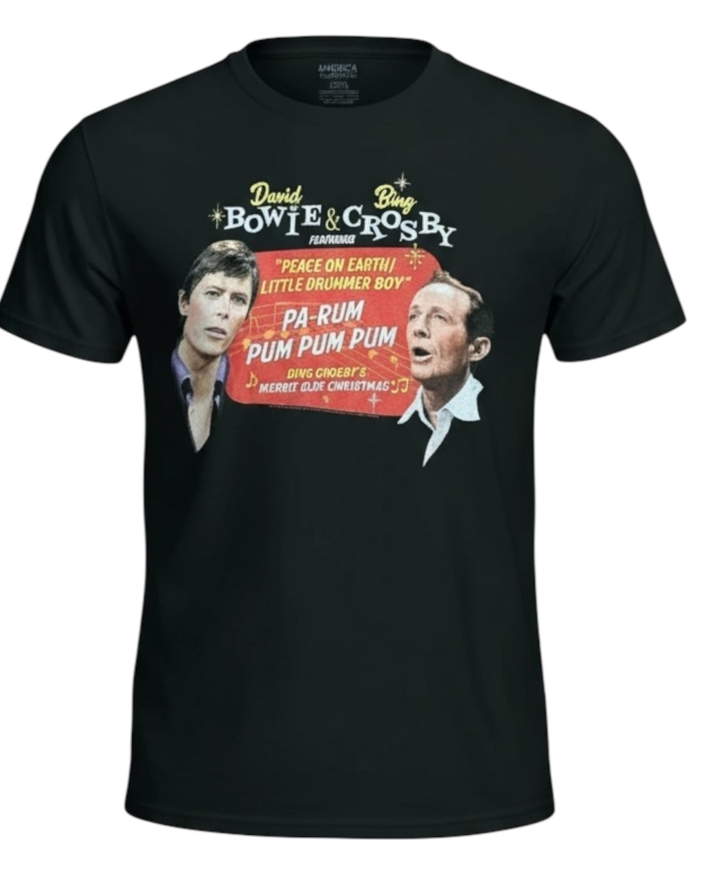 (Unisex) DAVID BOWIE & Bing Crosby Tee