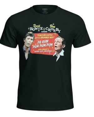 (Unisex) DAVID BOWIE & Bing Crosby Tee