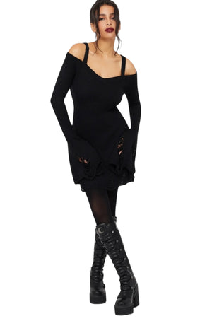 KILLSTAR - NIGHT WIDOW MINI DRESS