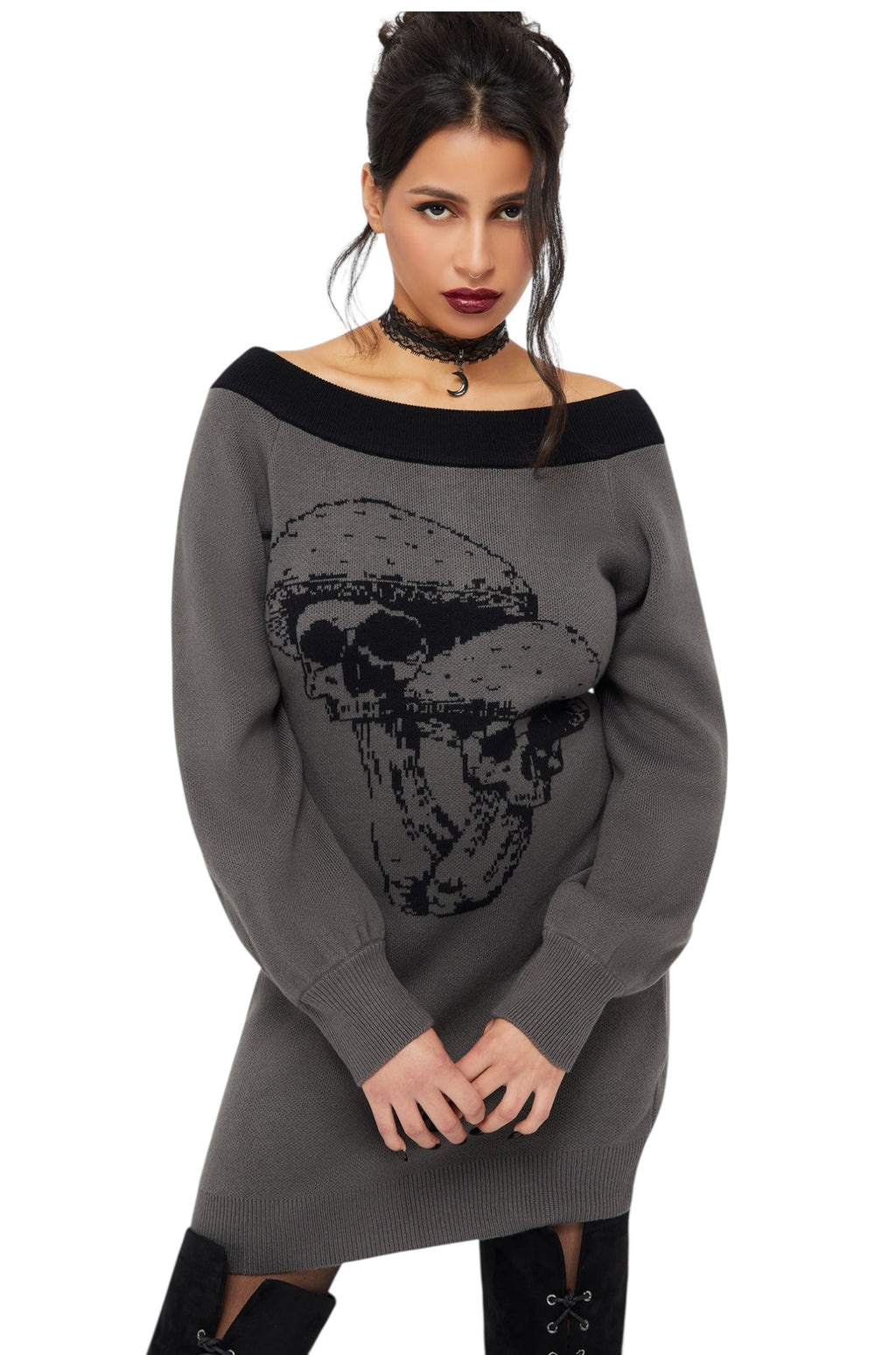 Killstar - Skullcap Sweater Dress