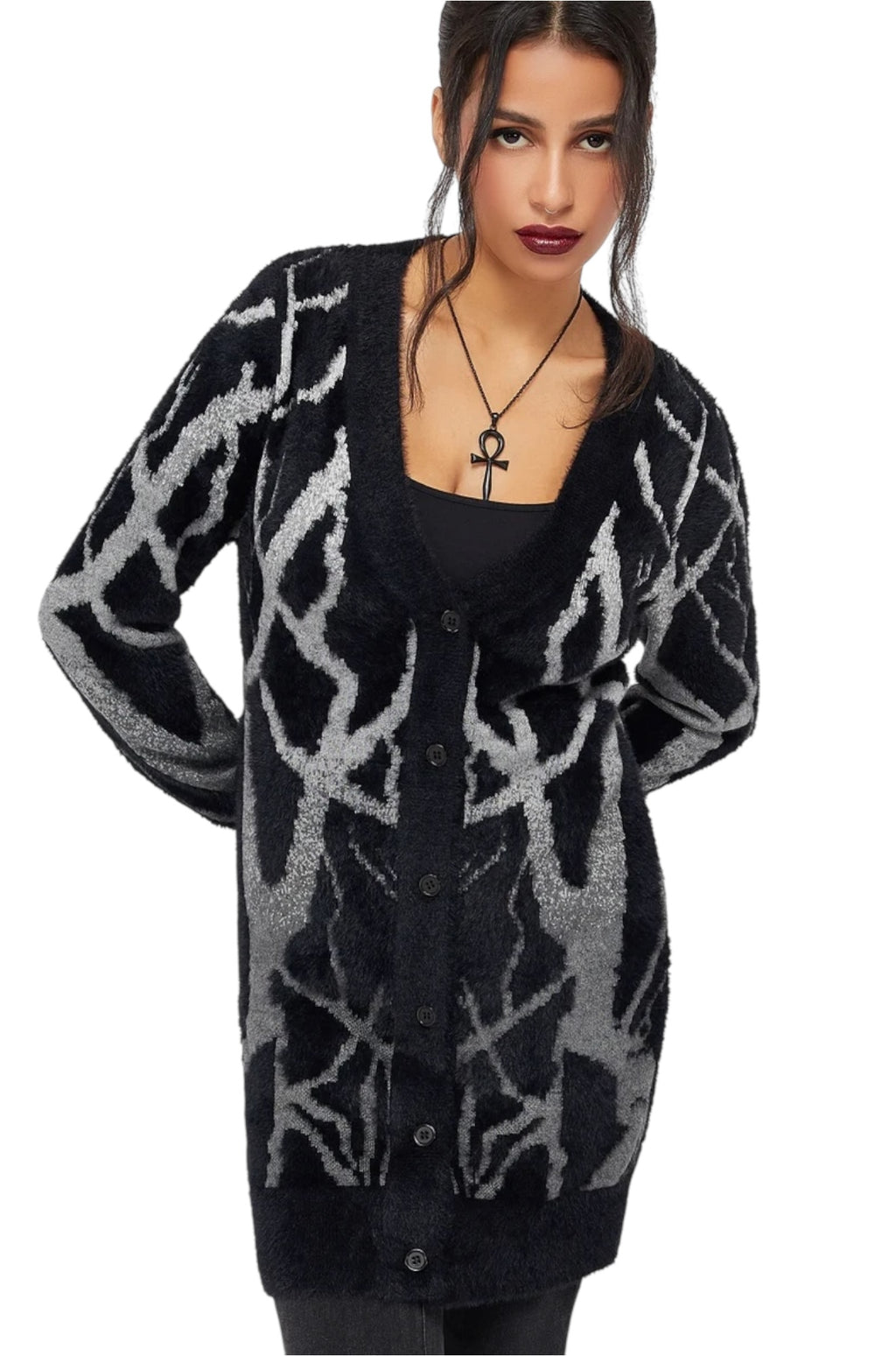 Killstar - Forest Knit Cardigan