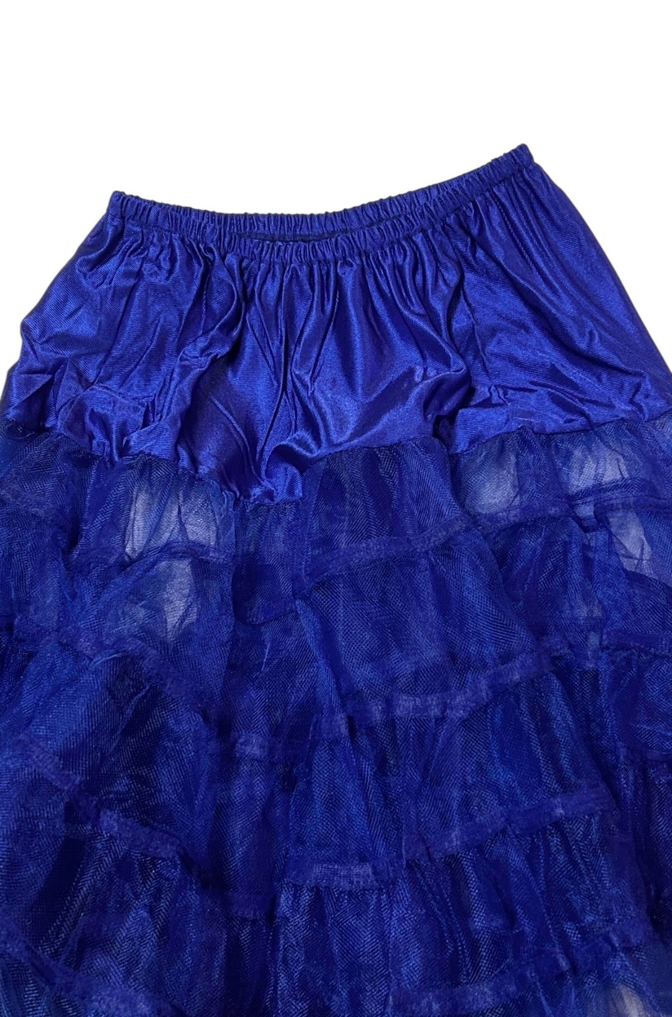 Knee-Length Petticoat Skirt