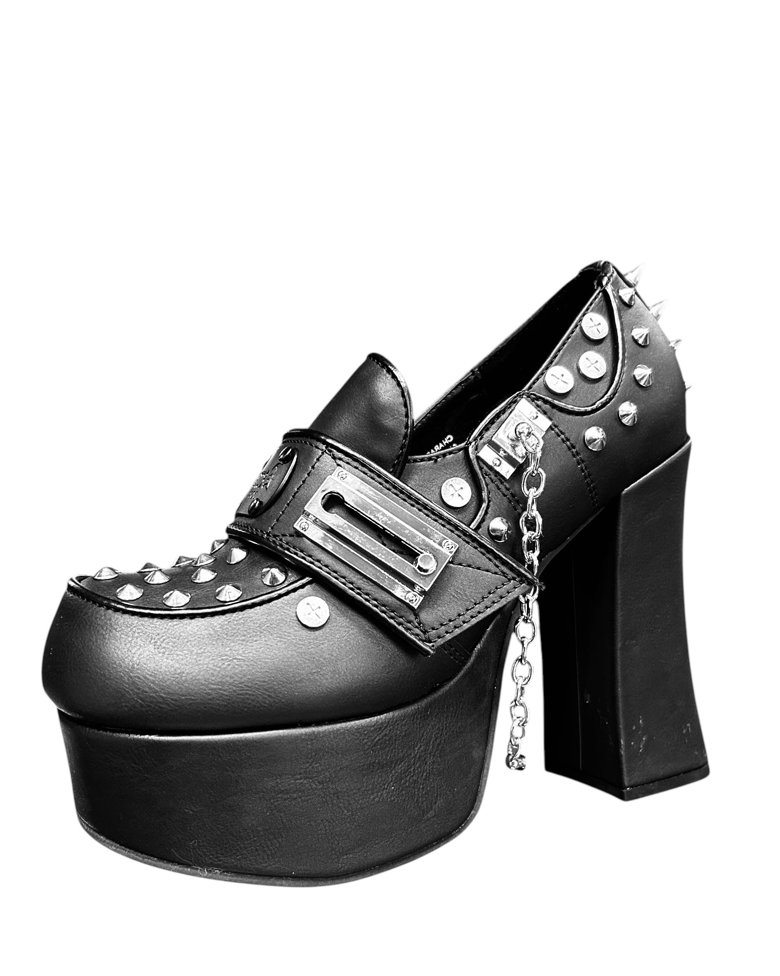 Demonia Cult - CHARADE-32 Platform Loafer