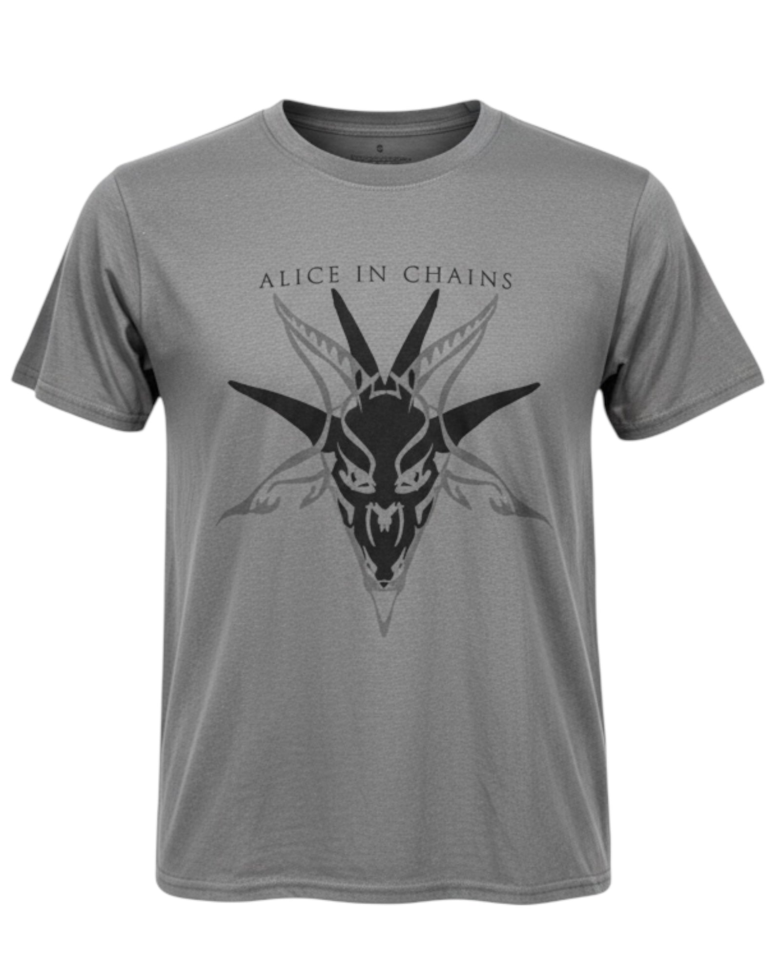 ALICE IN CHAINS BLack Skull UNISEX Tee