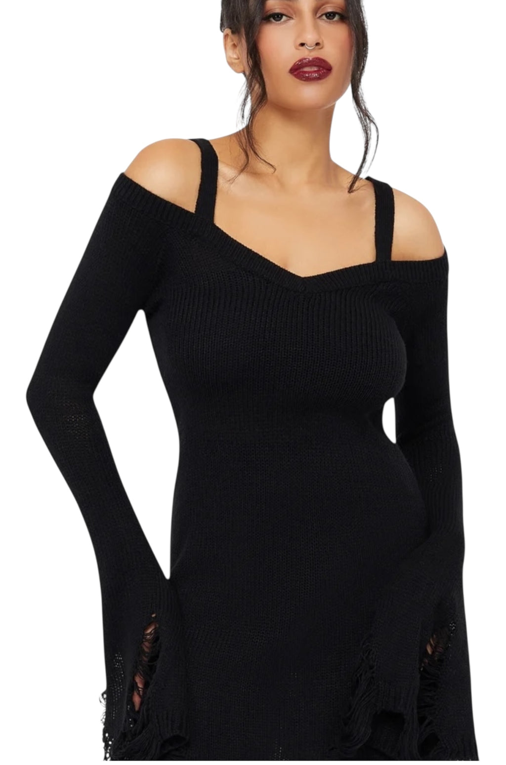 KILLSTAR - NIGHT WIDOW MINI DRESS