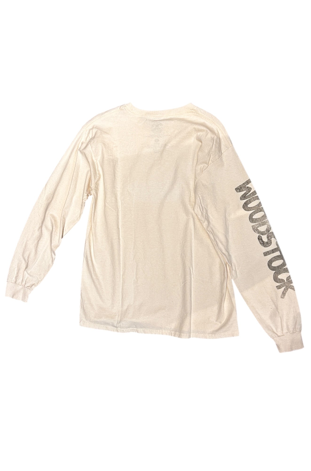 WOODSTOCK POSTER CREAM UNISEX Long Sleeve T-SHIRT