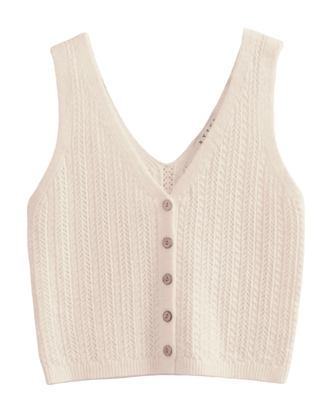 Rachel Cable Knit Vest