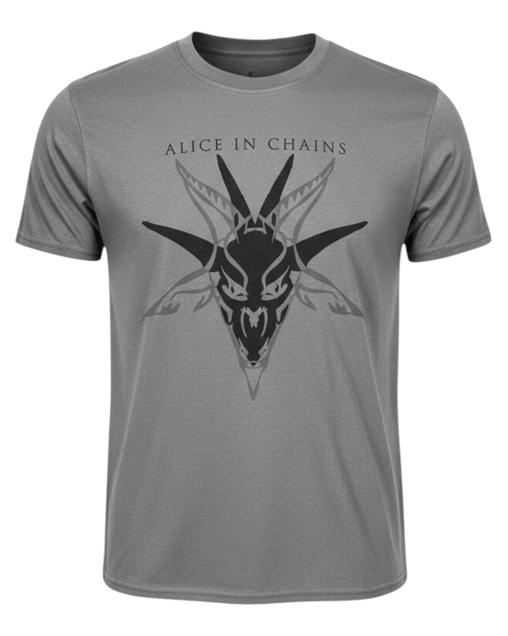 ALICE IN CHAINS BLack Skull UNISEX Tee