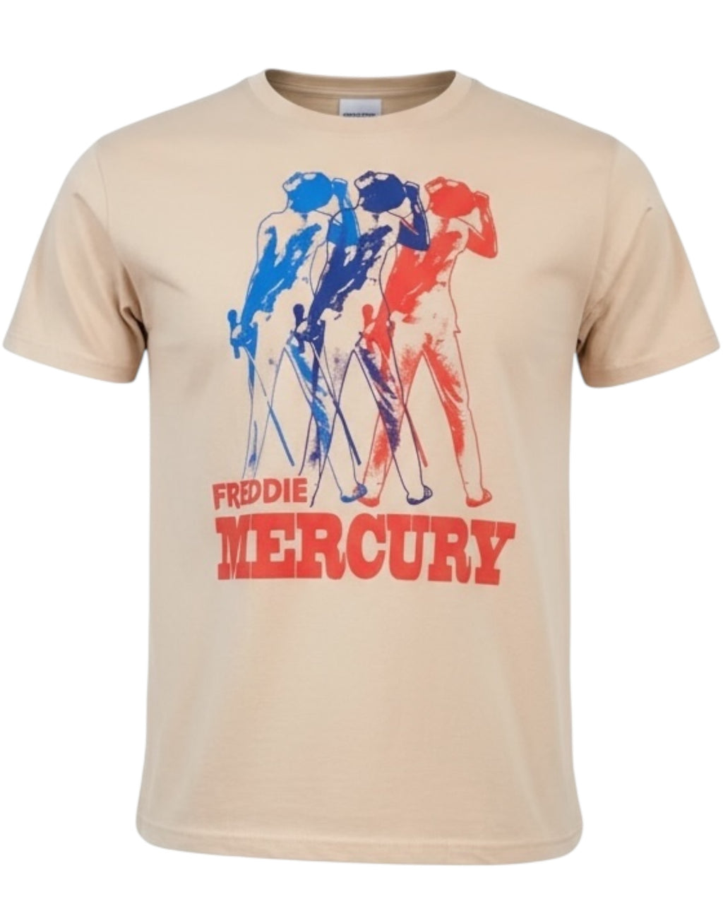 Freddie Mercure MULTICOLOUR PHOTO Unisex Tee